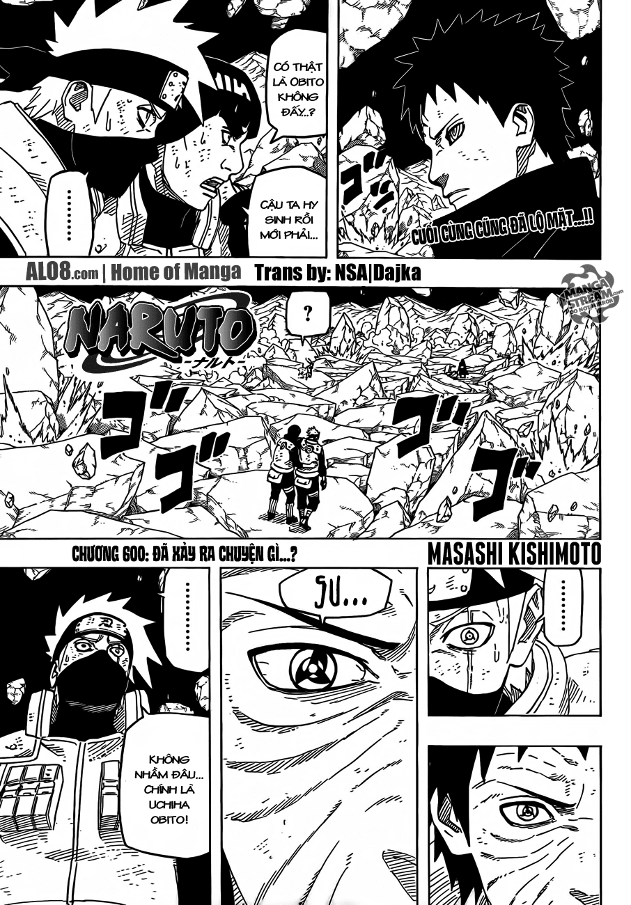 Naruto Chapter 600 - Next Chapter 601