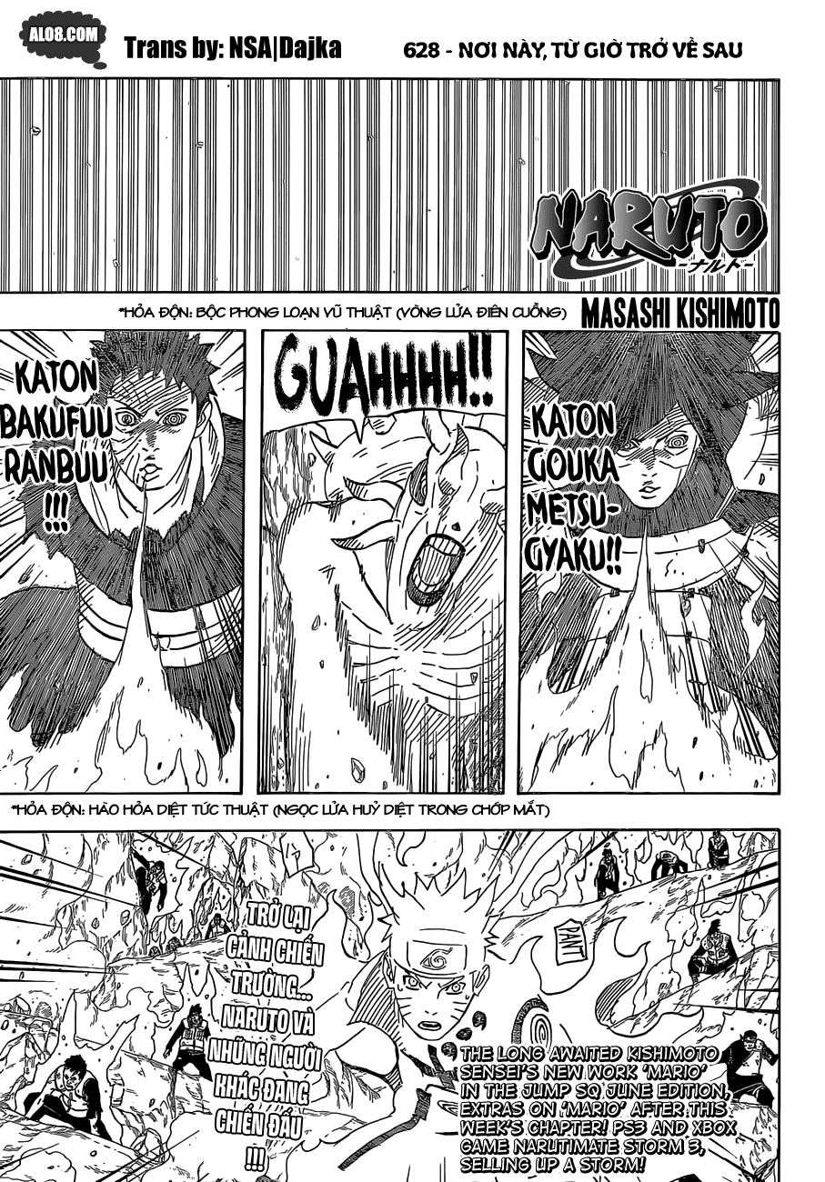 Naruto Chapter 628 - Next Chapter 629