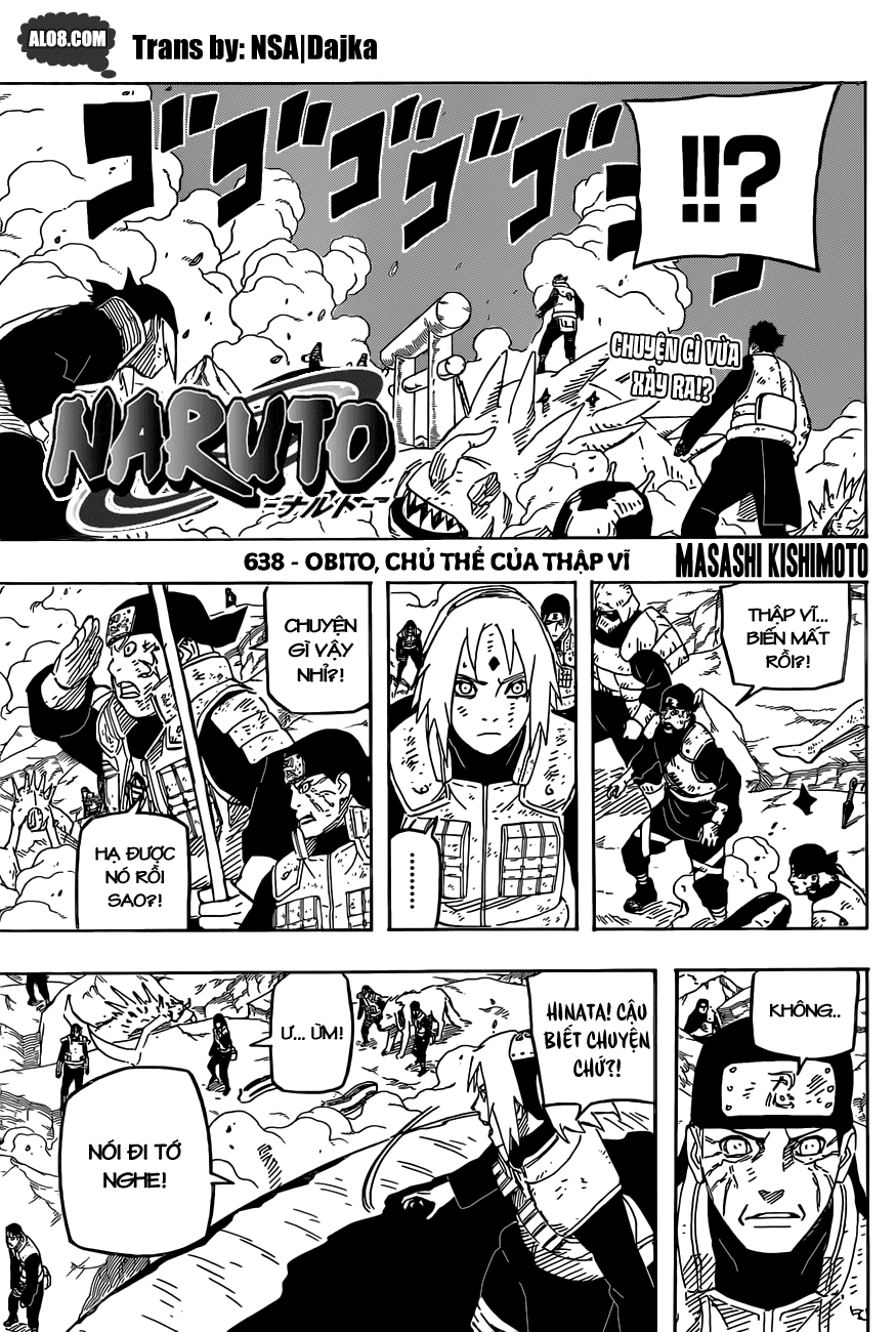 Naruto Chapter 638 - Next Chapter 639