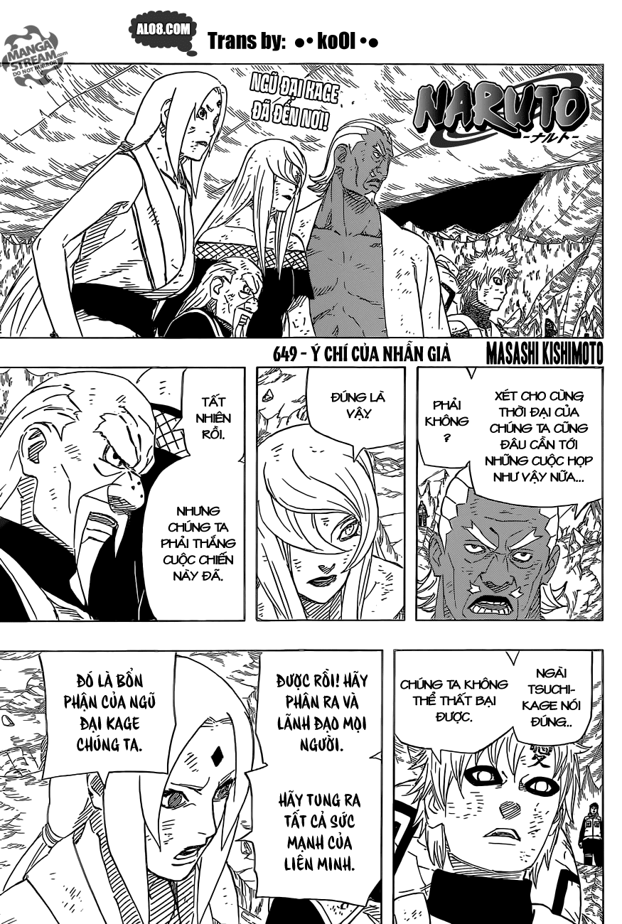 Naruto Chapter 649 - Next Chapter 650