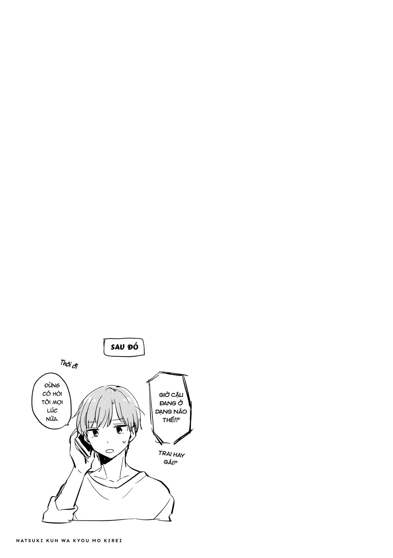 Natsuki-Kun Wa Kyou Mo Kirei Chapter 10 - Next Chapter 11