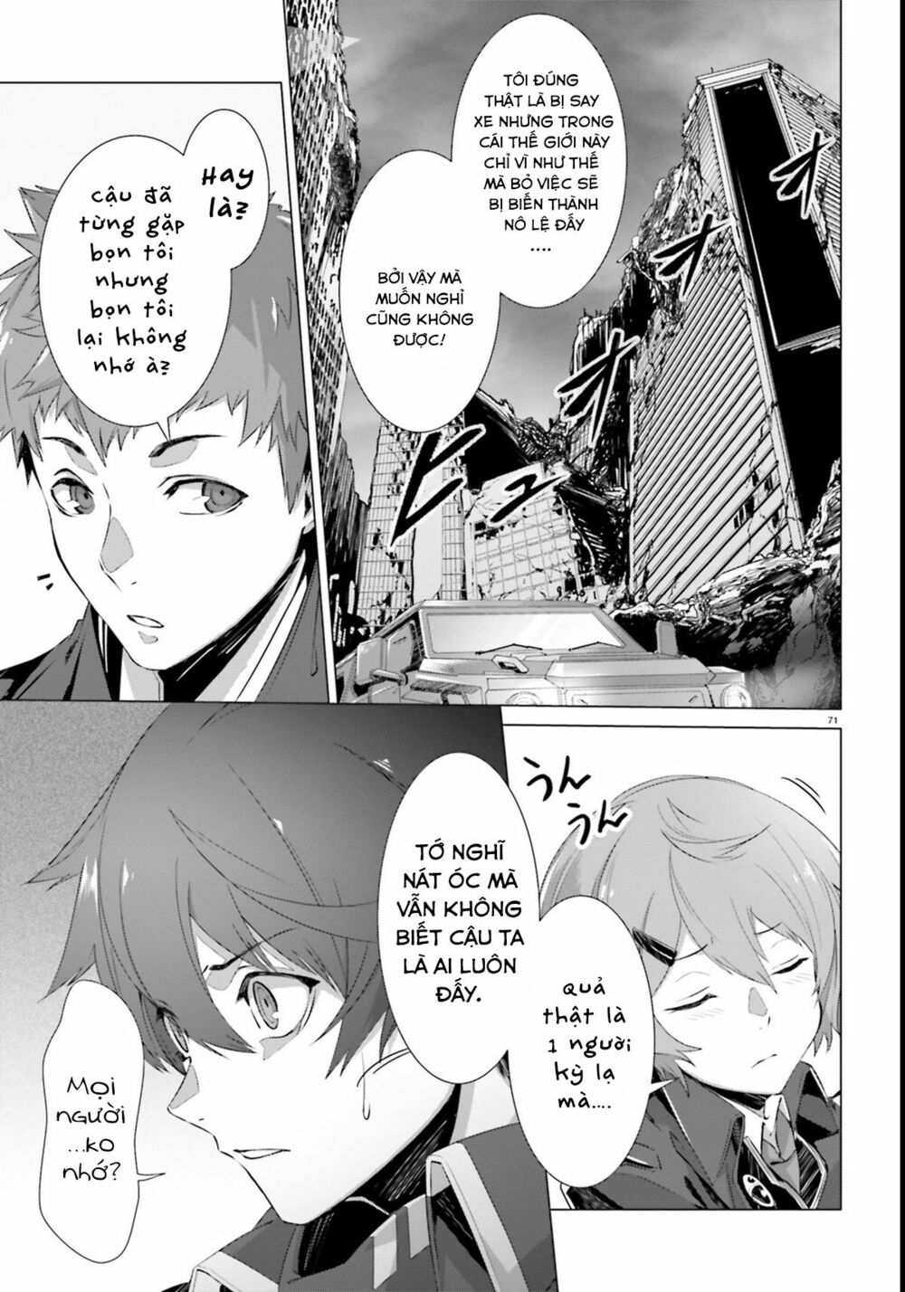 naze boku no sekai wo daremo oboeteinai no ka? chapter 2 - Trang 2