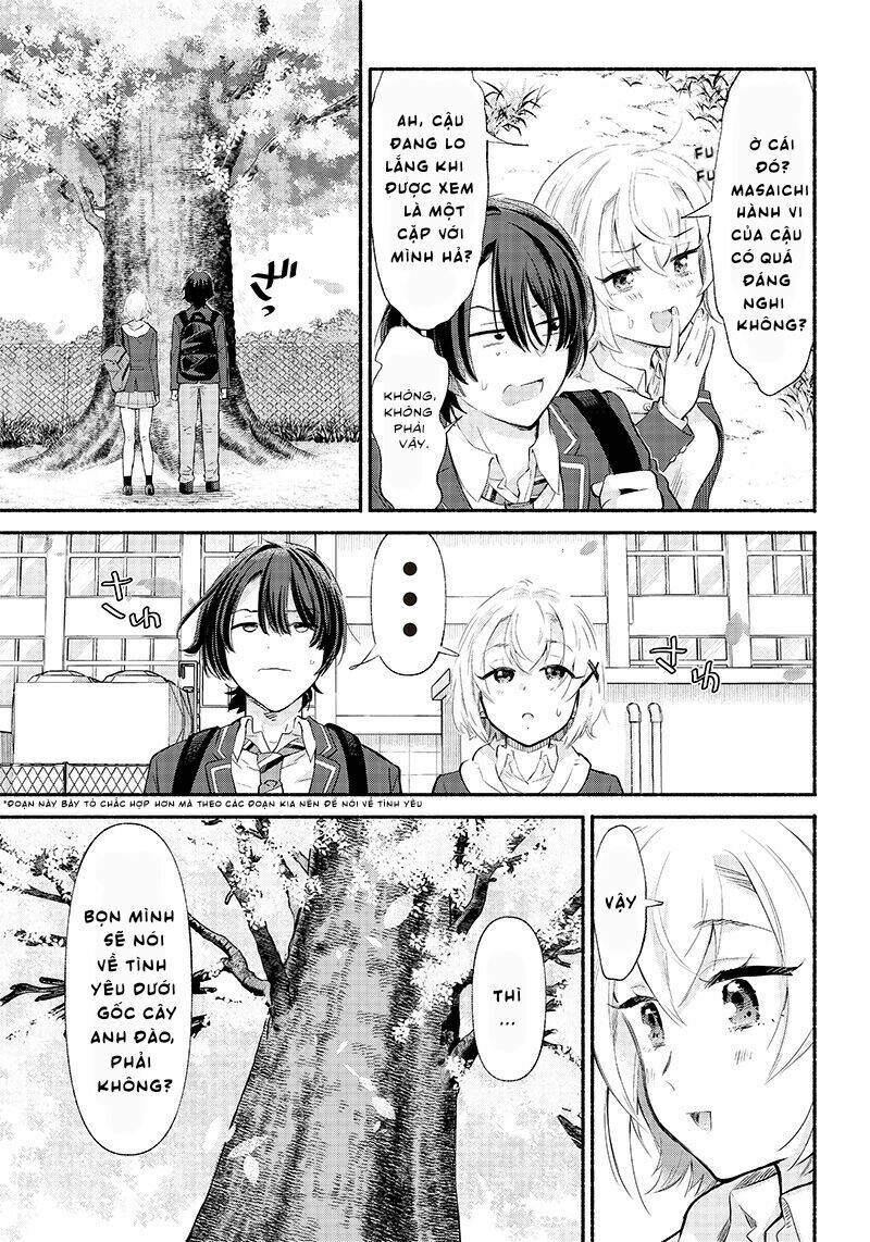 nee, mou isso tsukiacchau? osananajimi no bishoujo ni tanomarete, camo kareshi hajimemashita chapter 4: - Điều tớ muốn nói với cậu dưới góc cây anh đào. - Trang 2