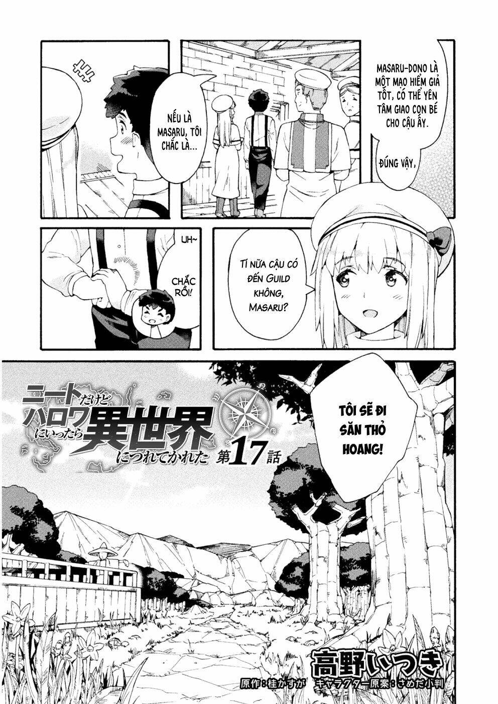 neet dakedo hello work ni ittara isekai ni tsuretekareta chapter 17 - Trang 2