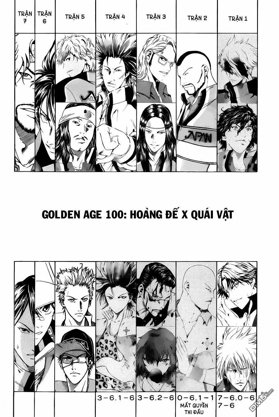 new prince of tennis chapter 100 - Trang 2