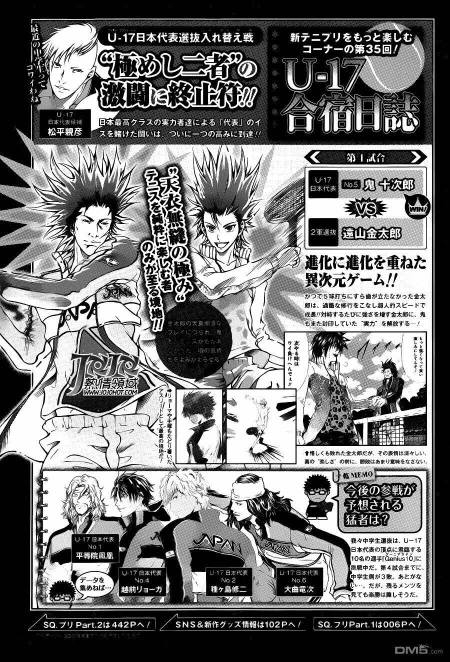 new prince of tennis chapter 100 - Trang 2