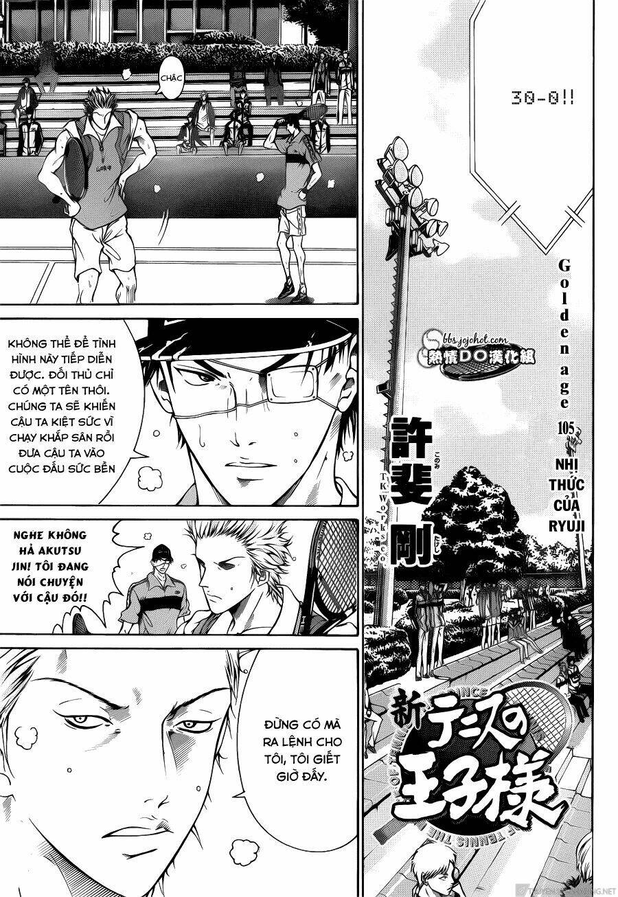 new prince of tennis chapter 105 - Trang 2