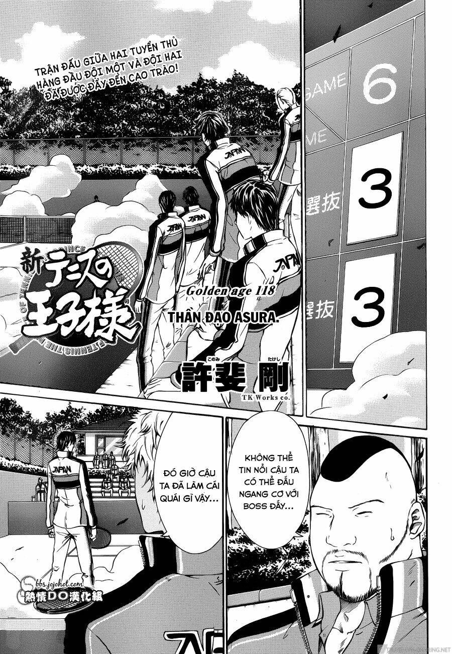 new prince of tennis chapter 118 - Trang 2