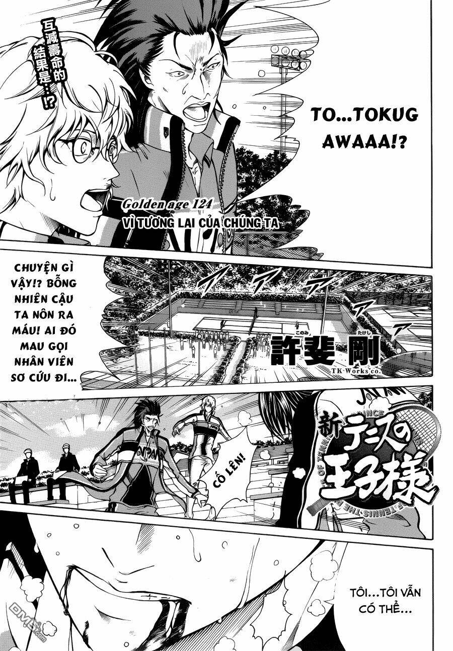 new prince of tennis chapter 124 - Trang 2