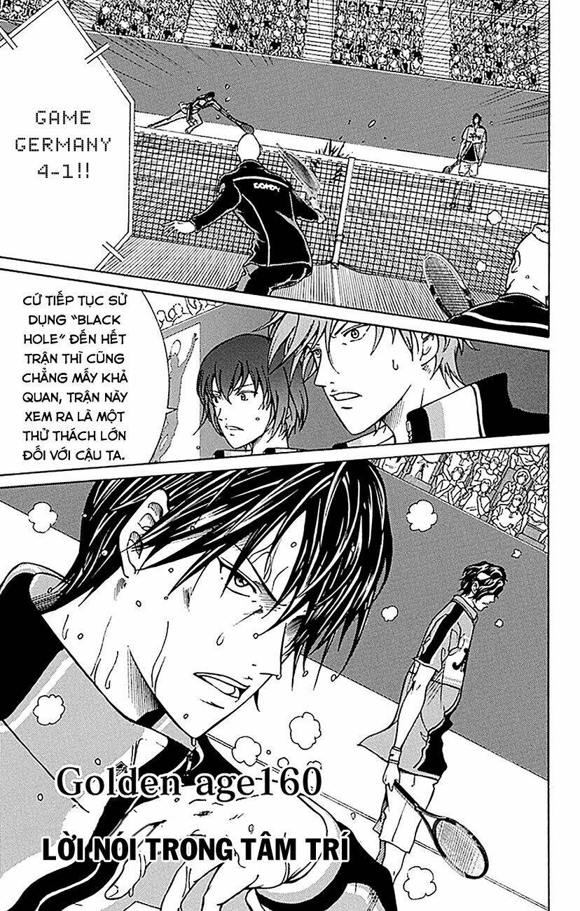 new prince of tennis chapter 160: lời nói trong tâm trí - Next chapter 161: tạm biệt, yukimura seiichi