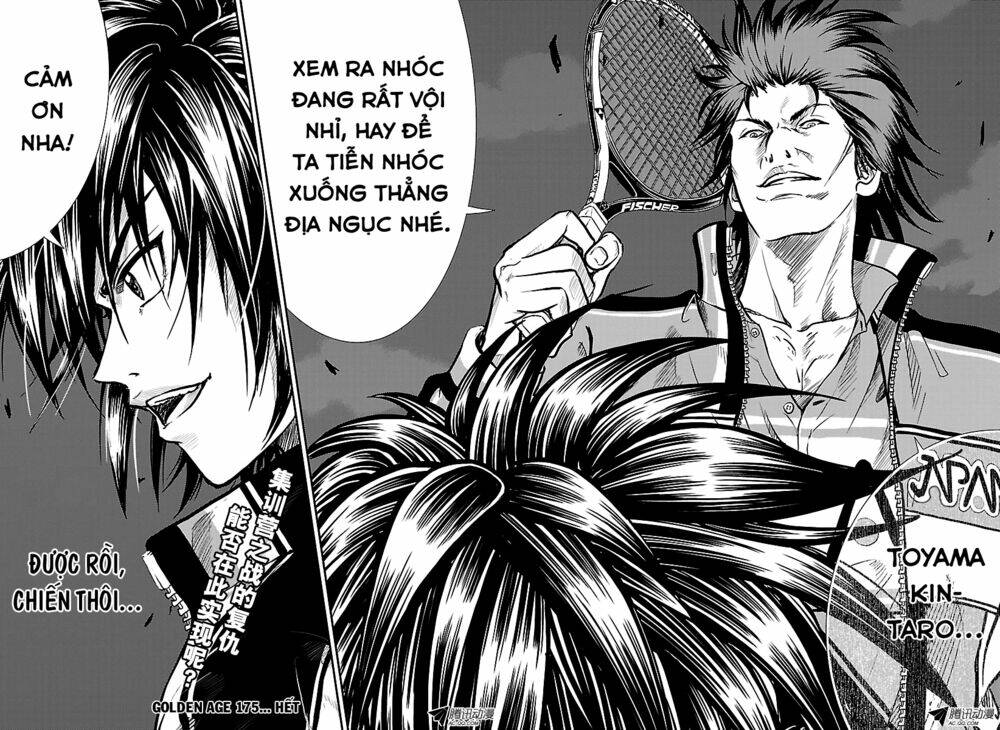 new prince of tennis chapter 175 - Next chapter 176