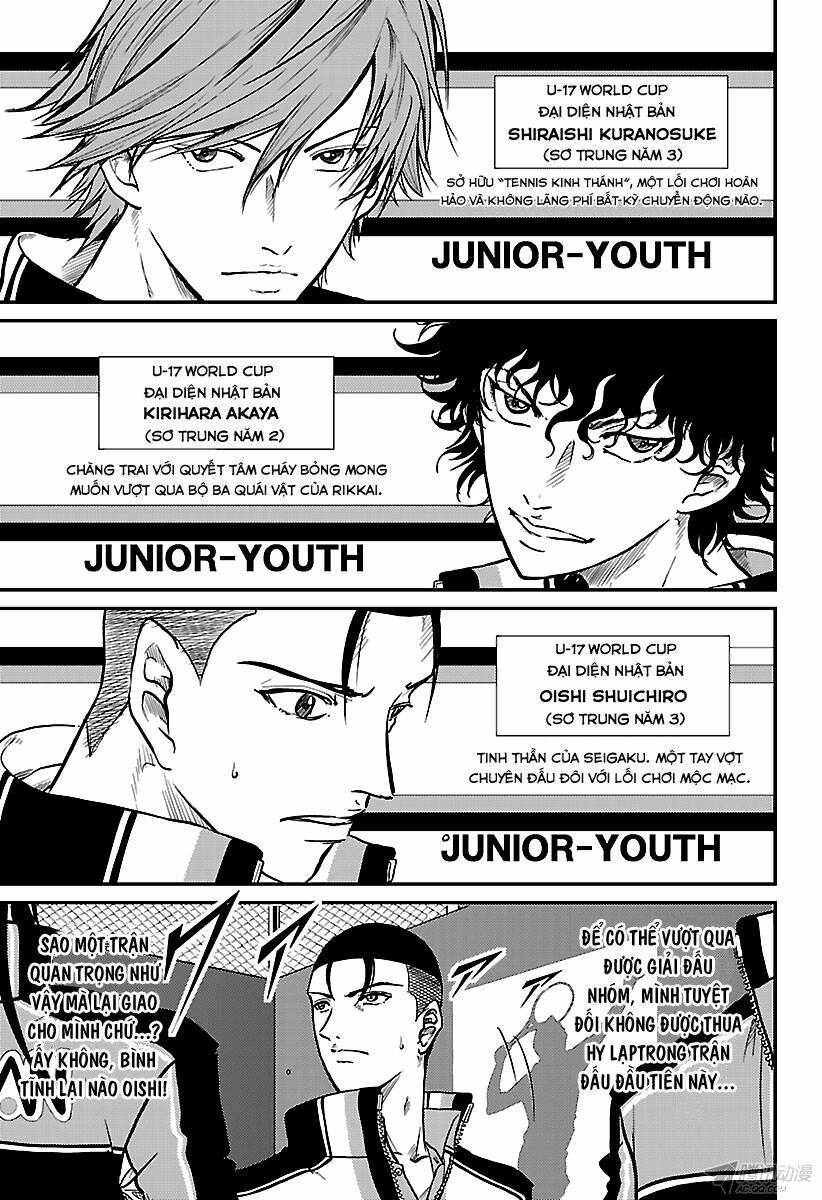 new prince of tennis chapter 179 - Trang 2