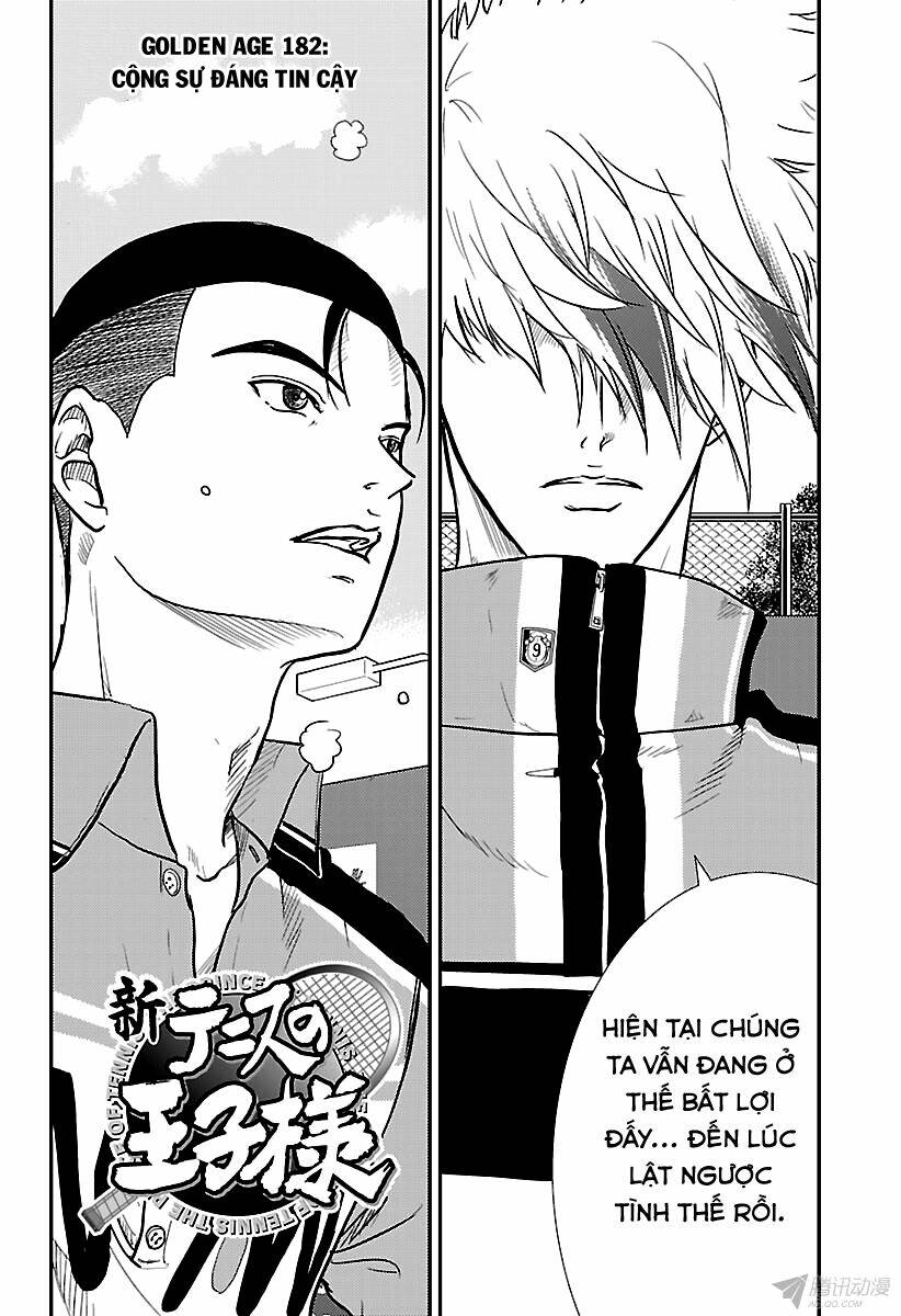 new prince of tennis chapter 182 - Trang 2