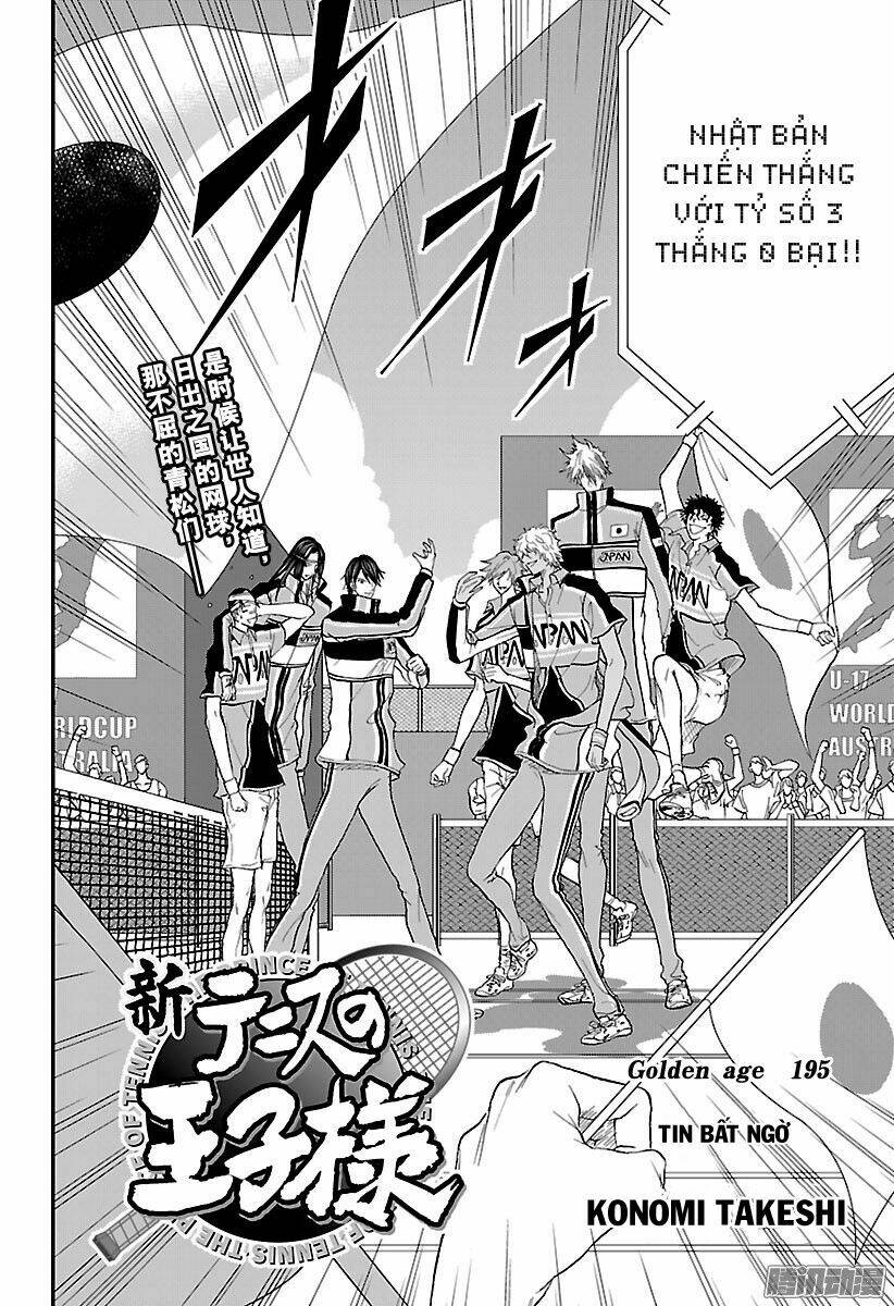 new prince of tennis chapter 195 - Trang 2