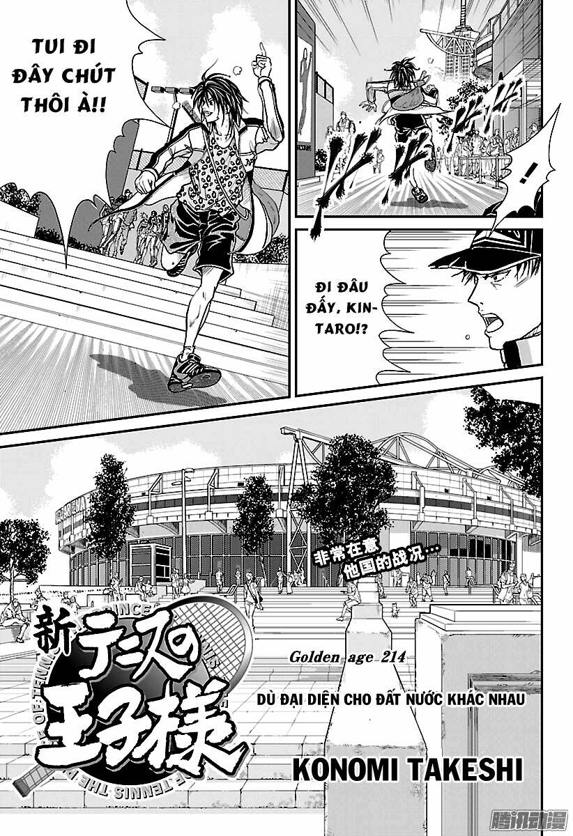 new prince of tennis chapter 214 - Next chapter 215