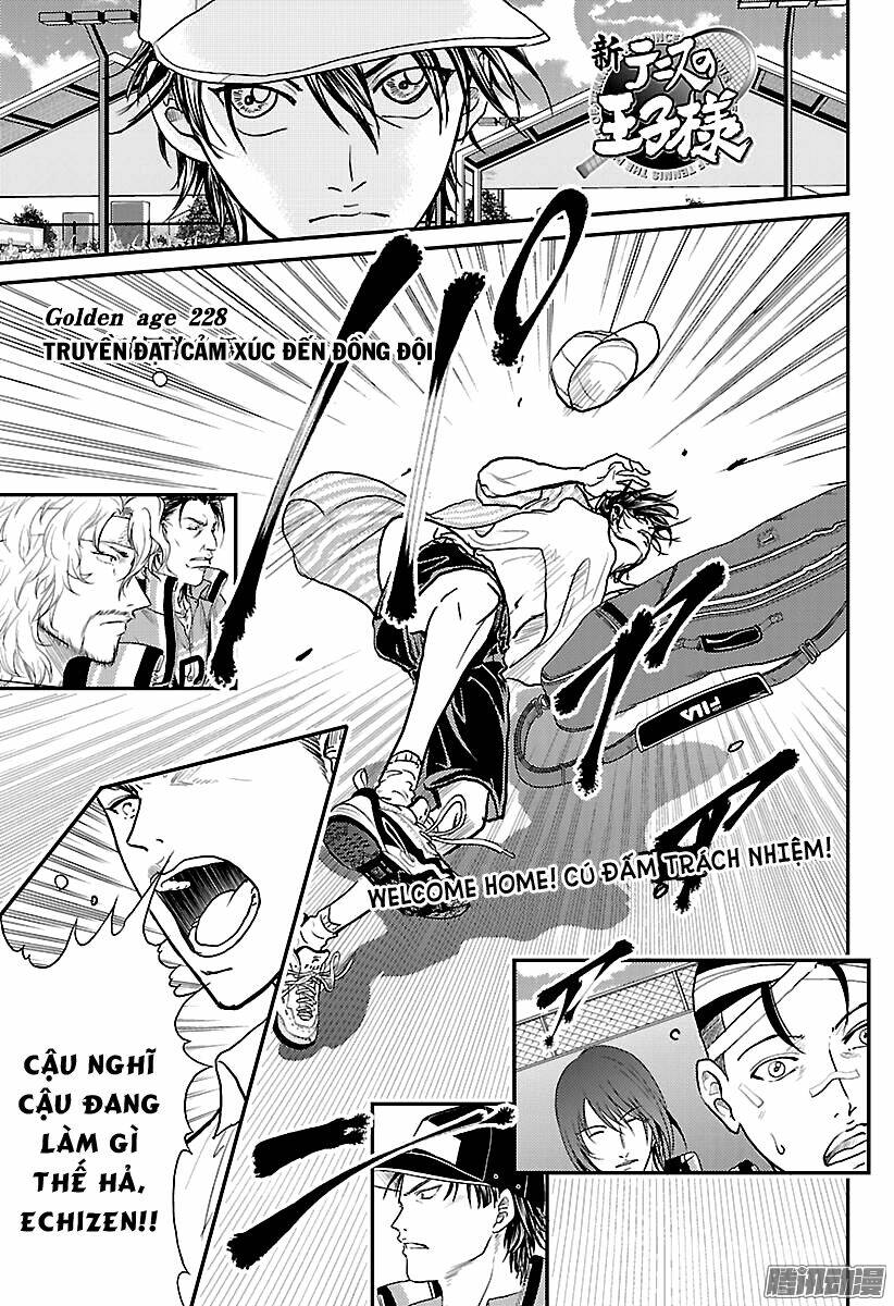 new prince of tennis chapter 228 - Trang 2