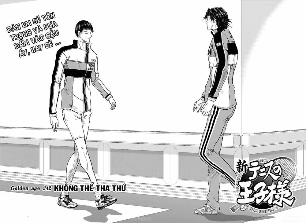 new prince of tennis chapter 242 - Next chapter 243