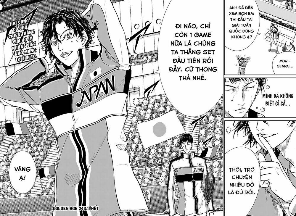 new prince of tennis chapter 243 - Trang 2