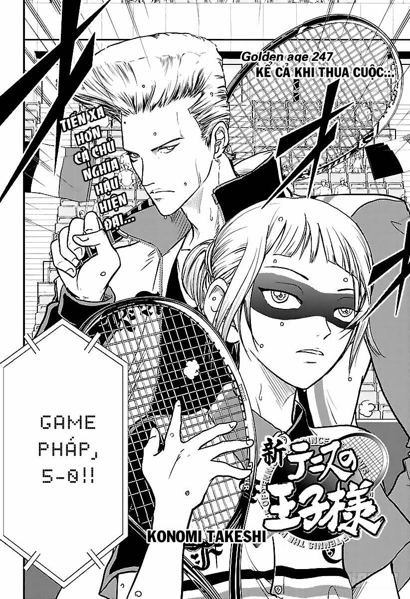 new prince of tennis chapter 247 - Trang 2