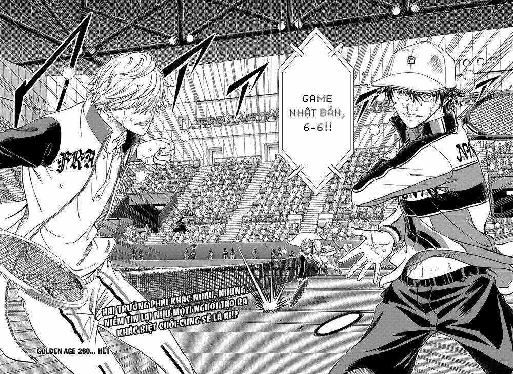 new prince of tennis chapter 260 - Next chapter 261