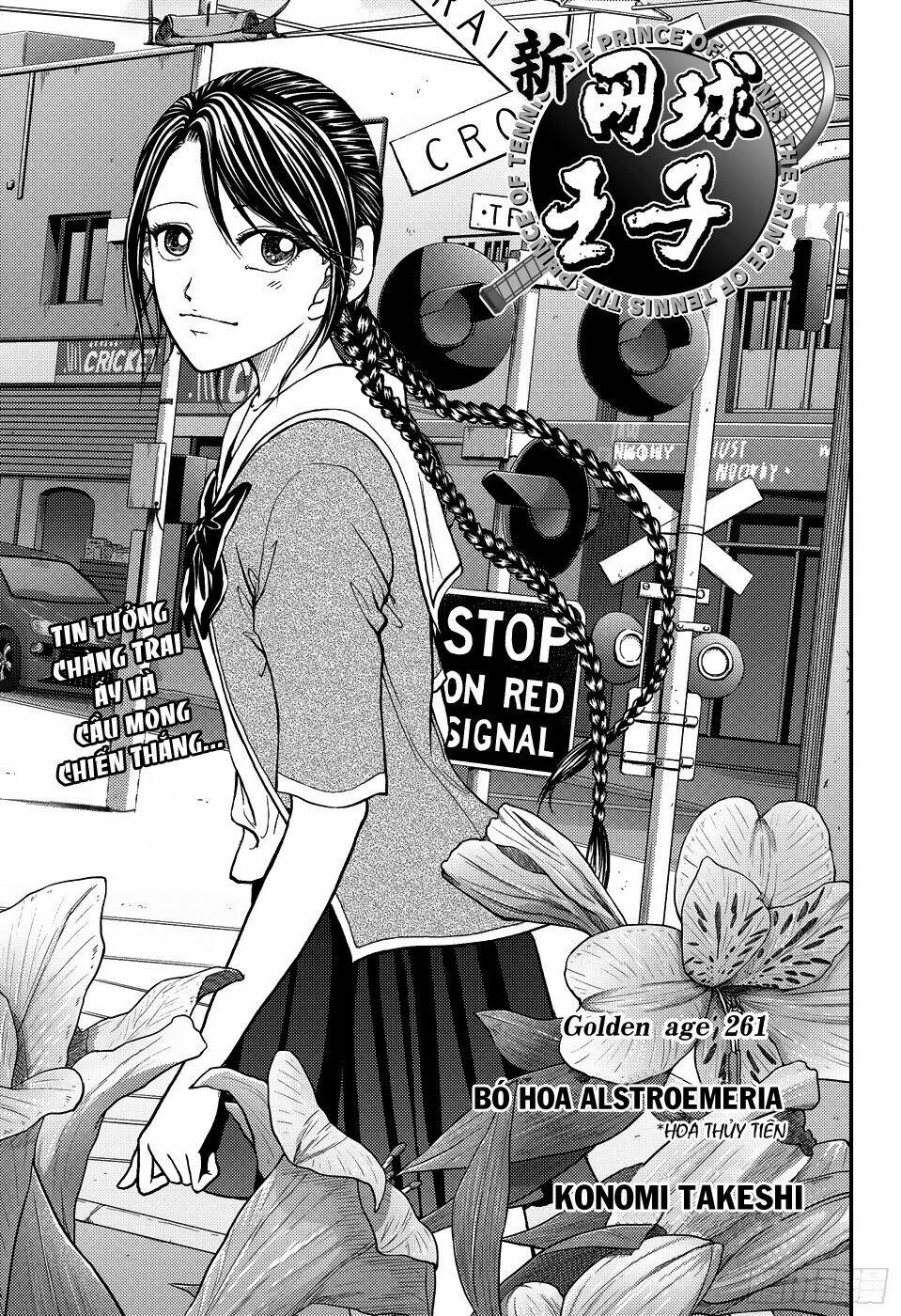 new prince of tennis chapter 261 - Trang 2