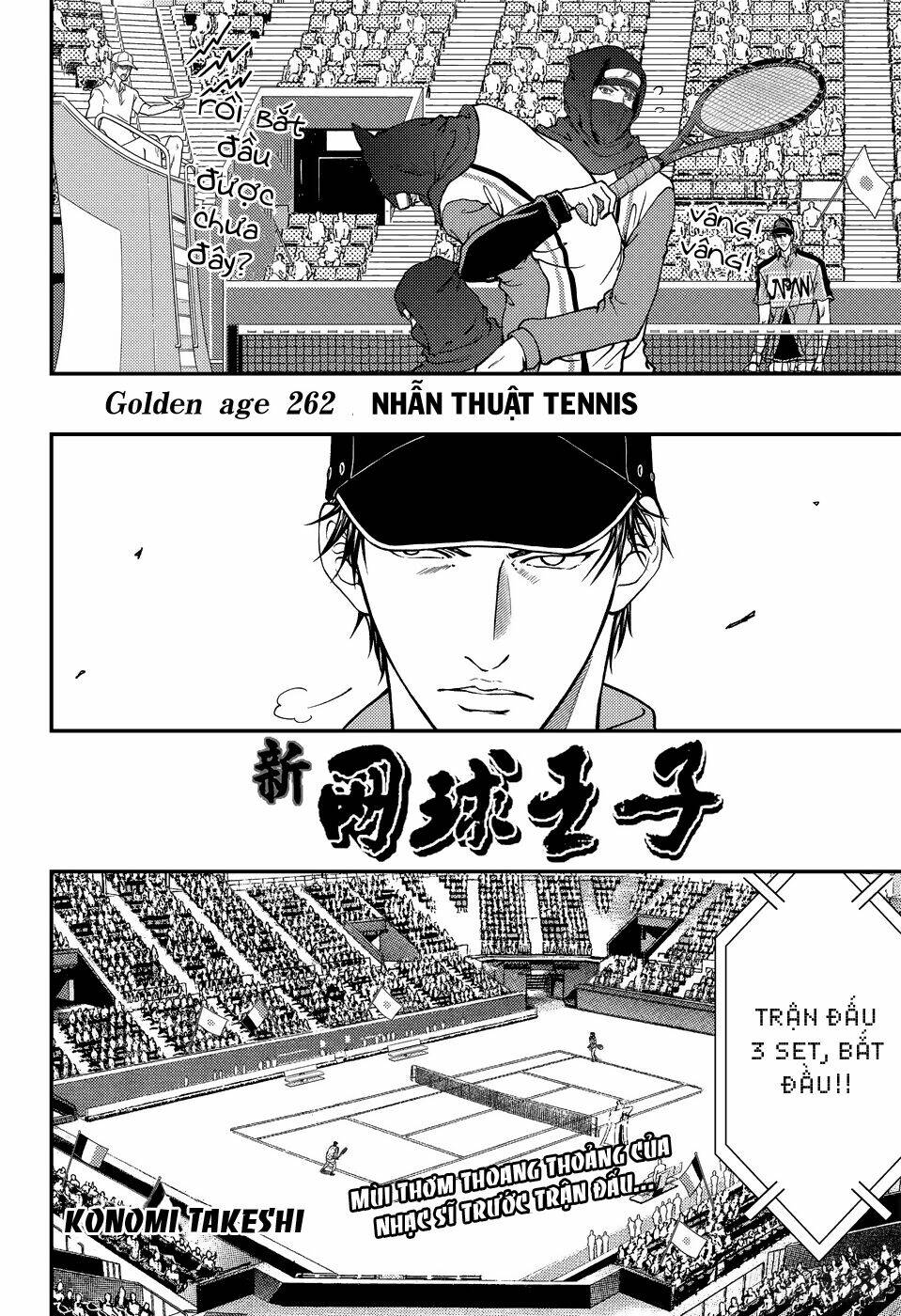 new prince of tennis chapter 262 - Next chapter 263