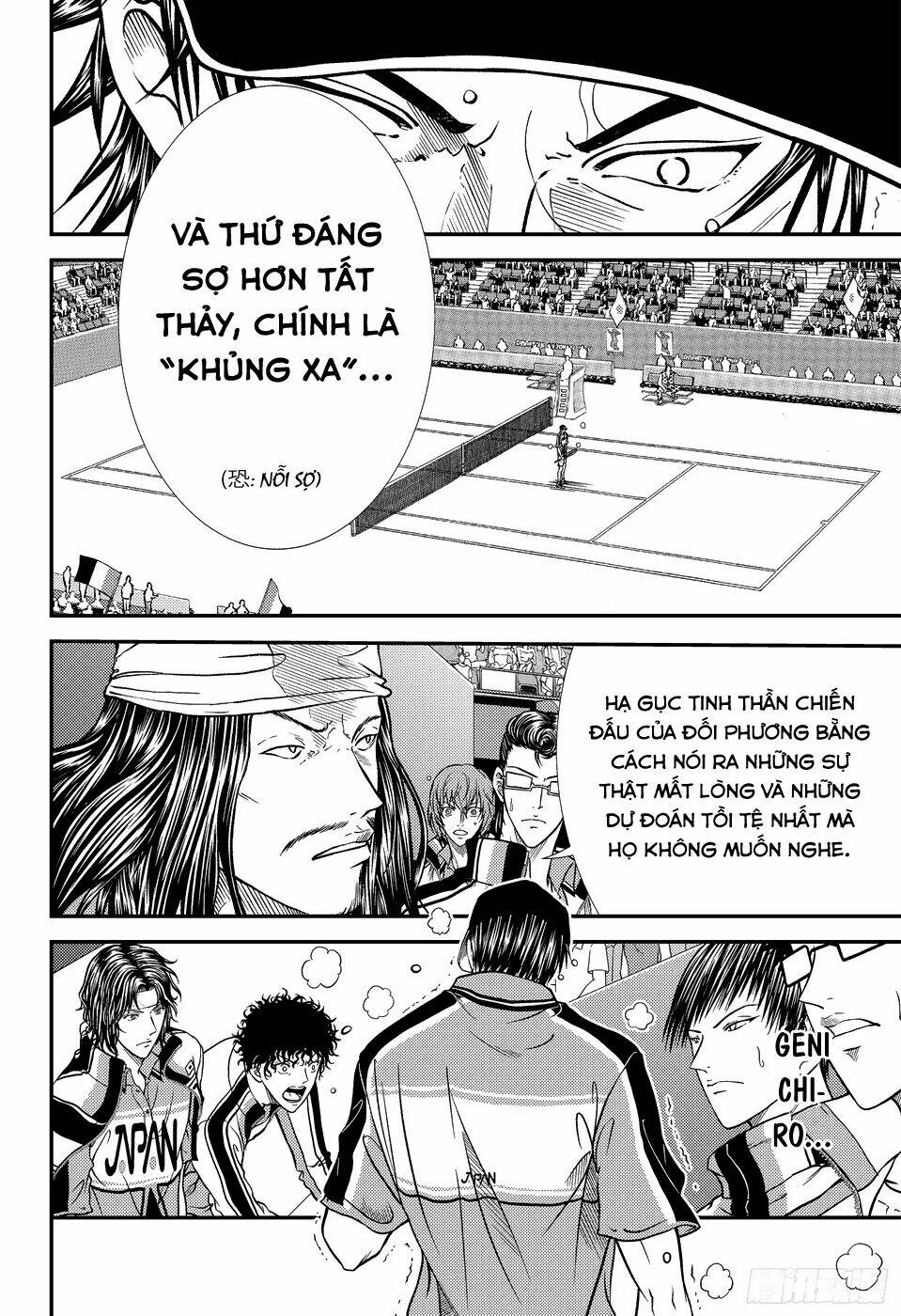 new prince of tennis chapter 264 - Trang 2