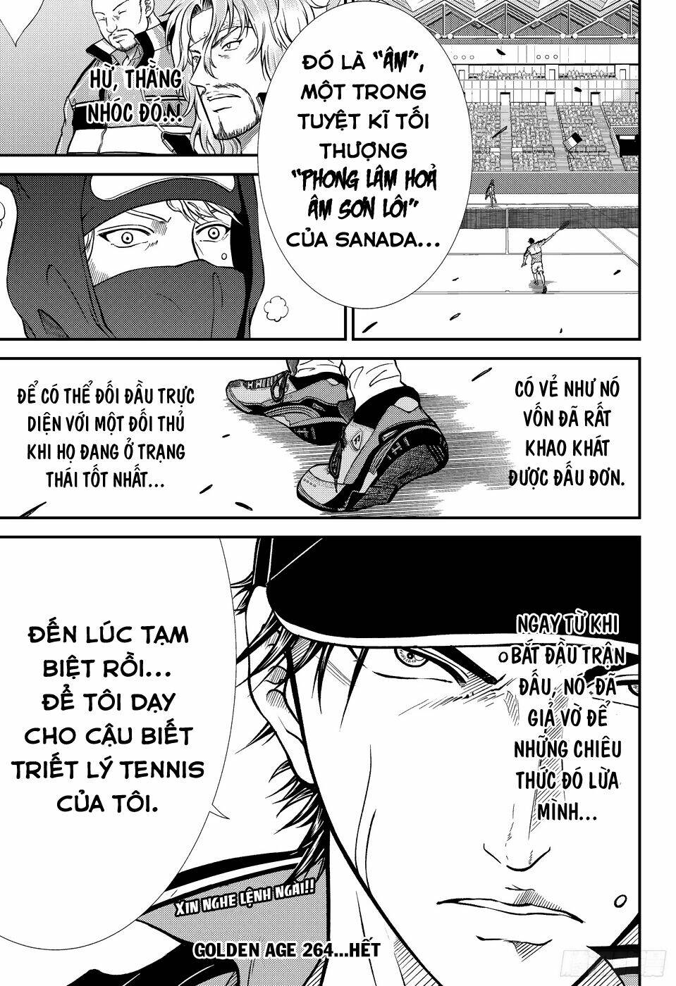 new prince of tennis chapter 264 - Trang 2