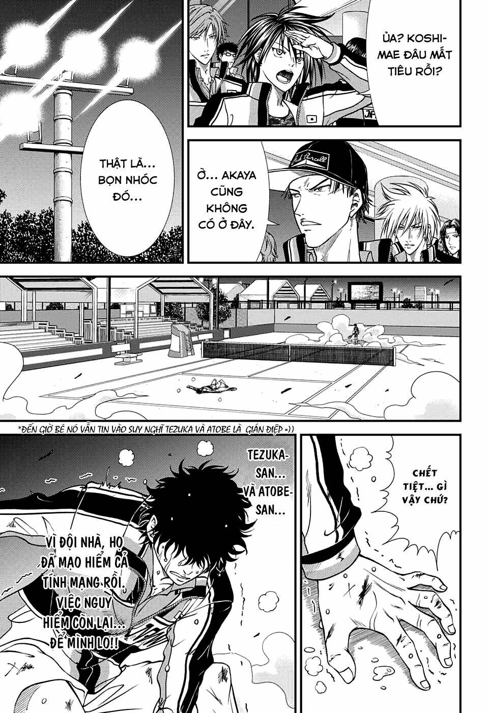 new prince of tennis chapter 272 - Trang 2