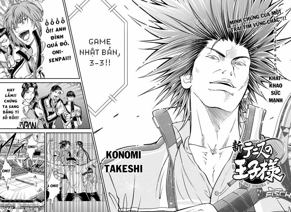 new prince of tennis chapter 280 - Trang 2