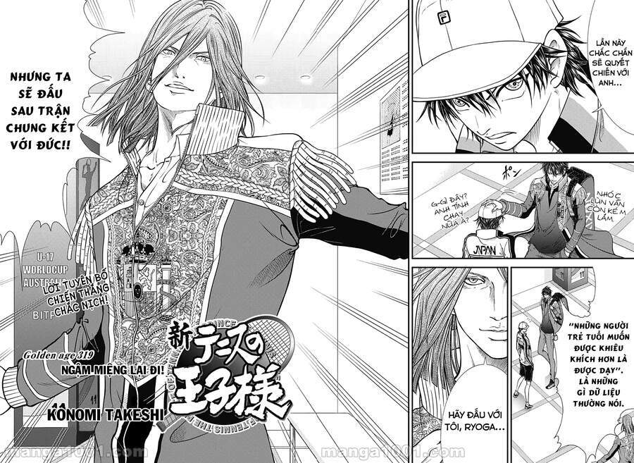 new prince of tennis chapter 319 - Trang 2