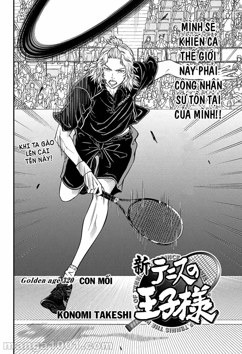 new prince of tennis chapter 320 - Trang 2