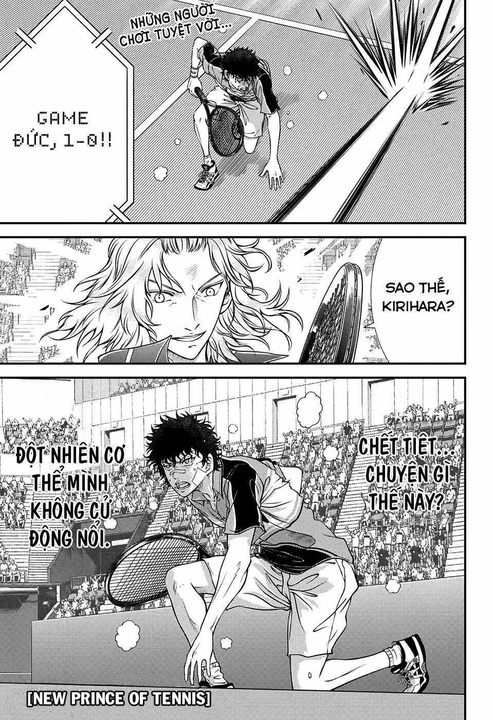 new prince of tennis chapter 322 - Next chapter 323