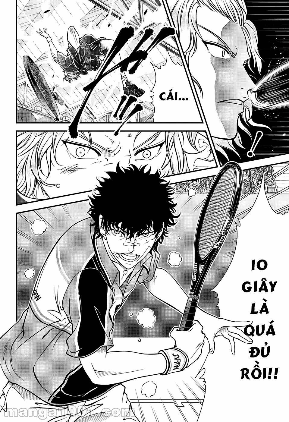 new prince of tennis chapter 322 - Next chapter 323