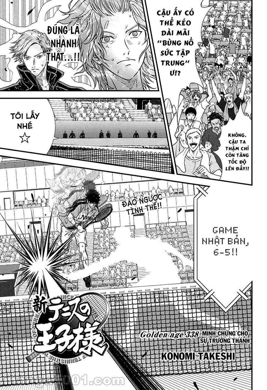 new prince of tennis chapter 338 - Trang 2