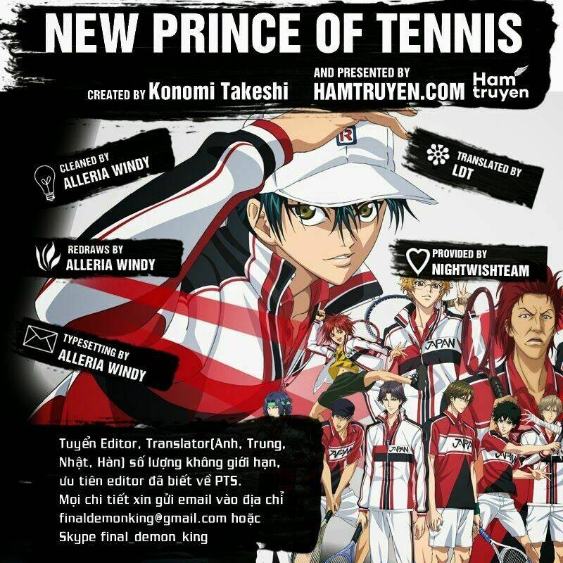 new prince of tennis chapter 54 - Next chapter 55