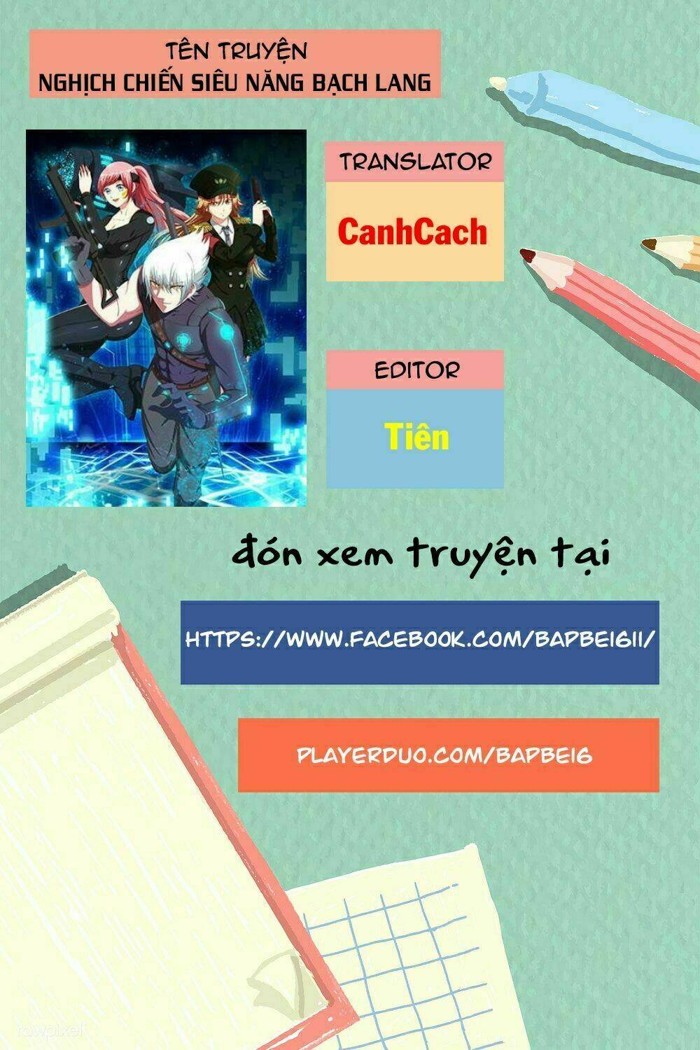 Nghịch Chiến Siêu Năng Bạch Lang Chapter 2 - Next Chapter 3