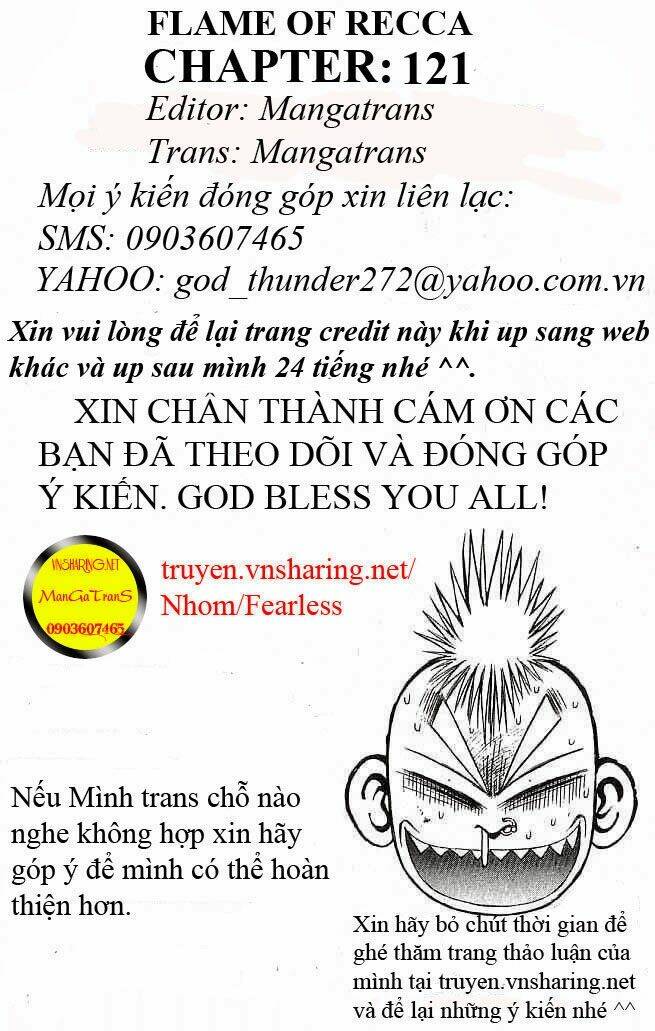 ngọn lửa recca chapter 121 - Next chapter 122