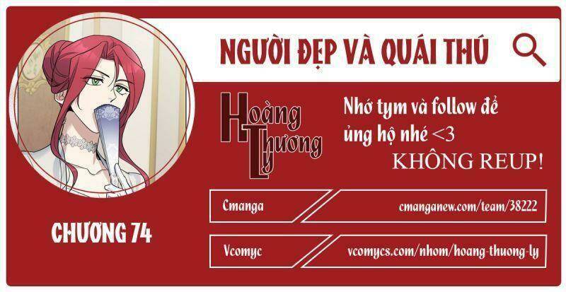 người đẹp và quái thú Chapter 74 - Next chapter 74.1