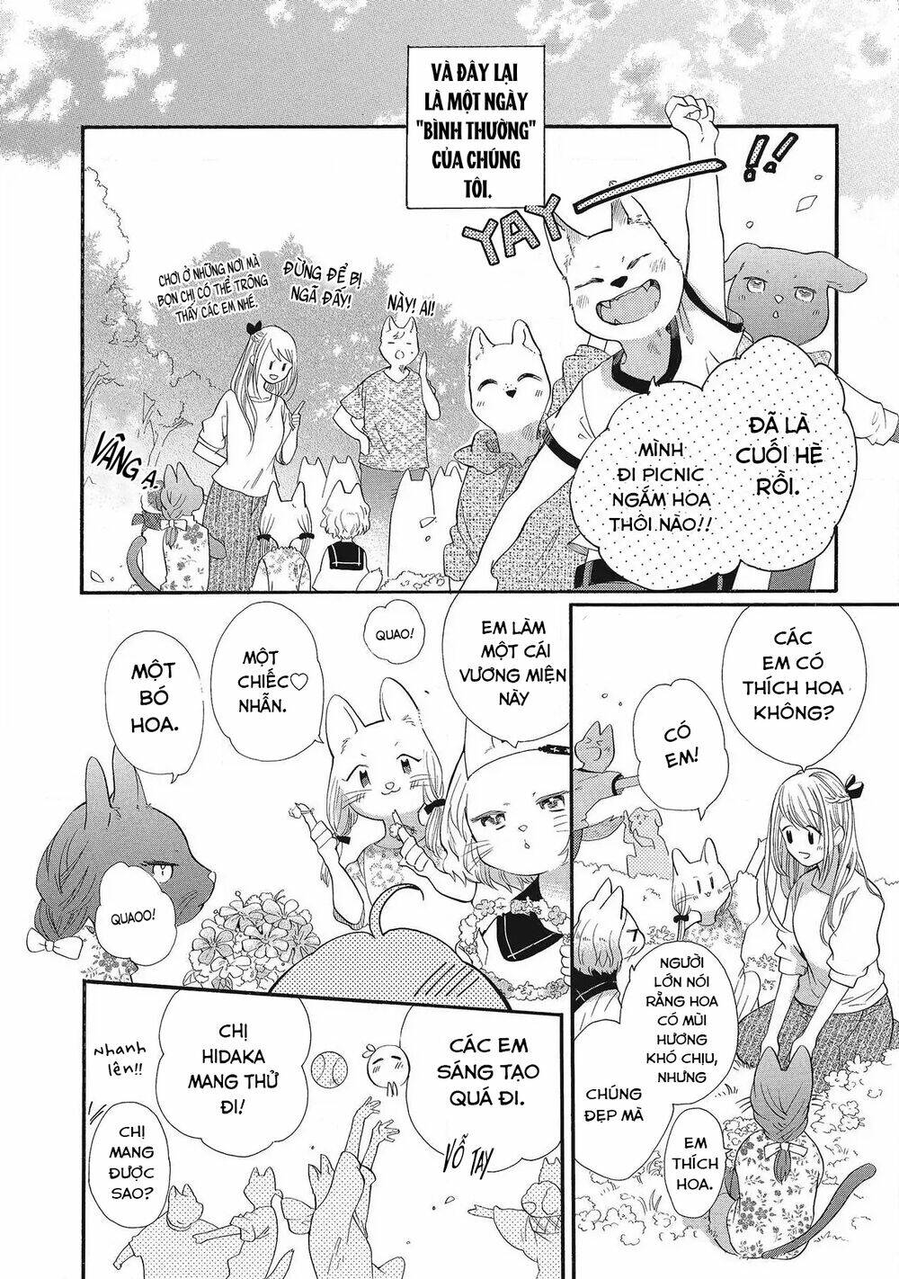 người thú và hana-chan chapter 17 - Trang 2