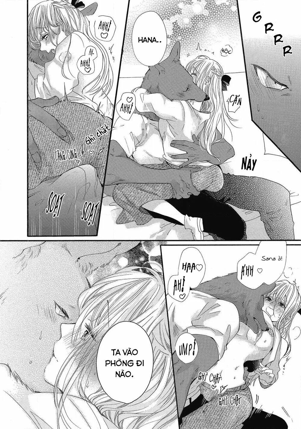 người thú và hana-chan chapter 17 - Trang 2