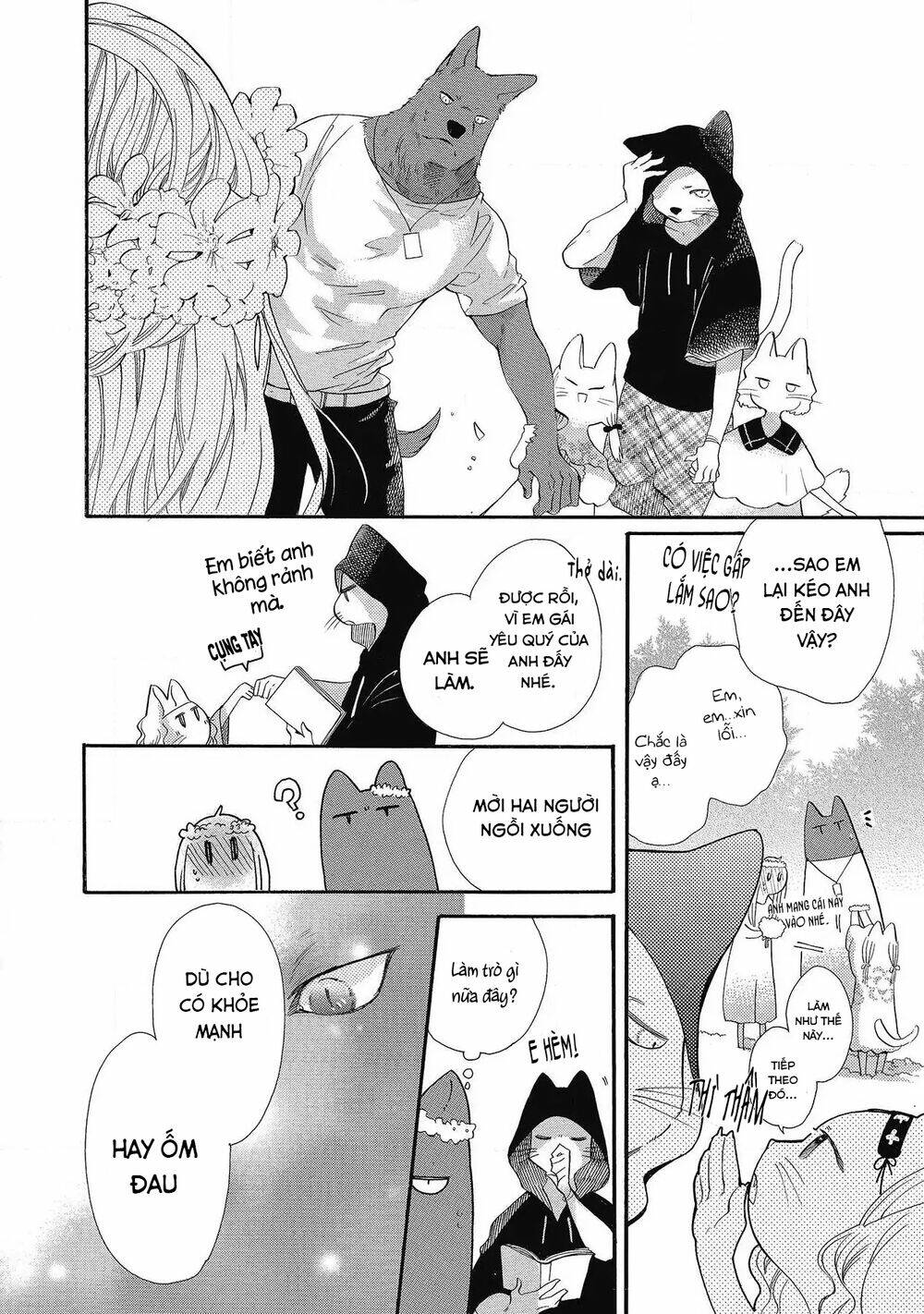 người thú và hana-chan chapter 17 - Trang 2