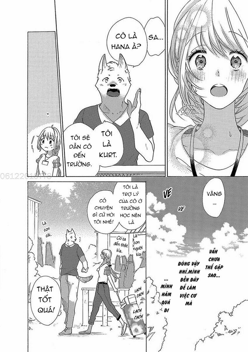 người thú và hana-chan chapter 5 - Trang 2