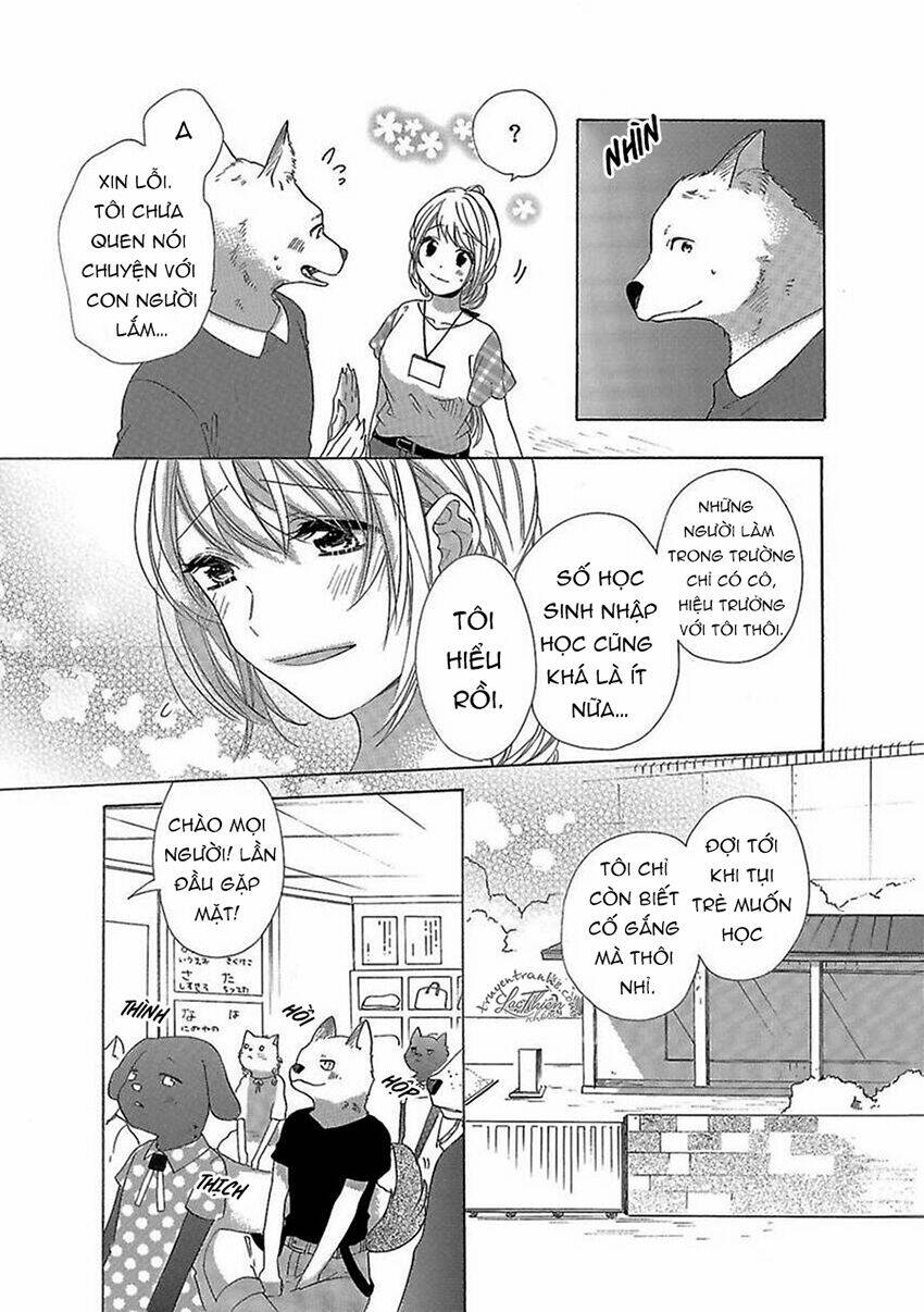 người thú và hana-chan chapter 5 - Trang 2