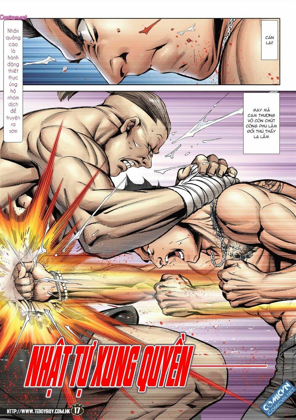 người trong giang hồ chapter 2143: Ác chiến vua muay thai - Trang 2