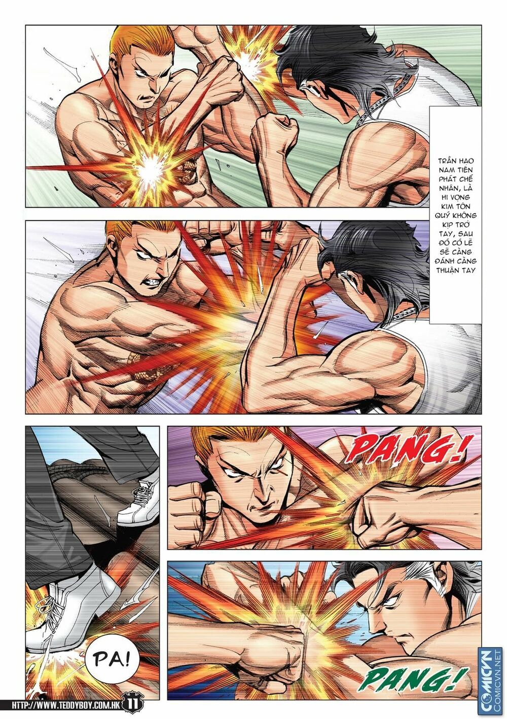 người trong giang hồ chapter 2169: trần hạo nam vs kim tôn quý - Trang 2