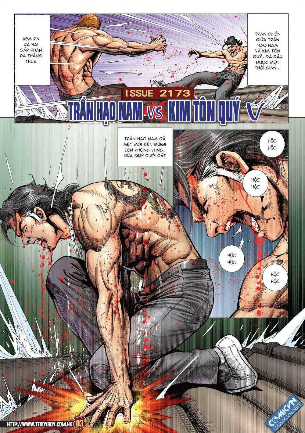 người trong giang hồ chapter 2173: trần hạo nam vs kim tôn quý 5 - Next chapter 2174: hạ màn