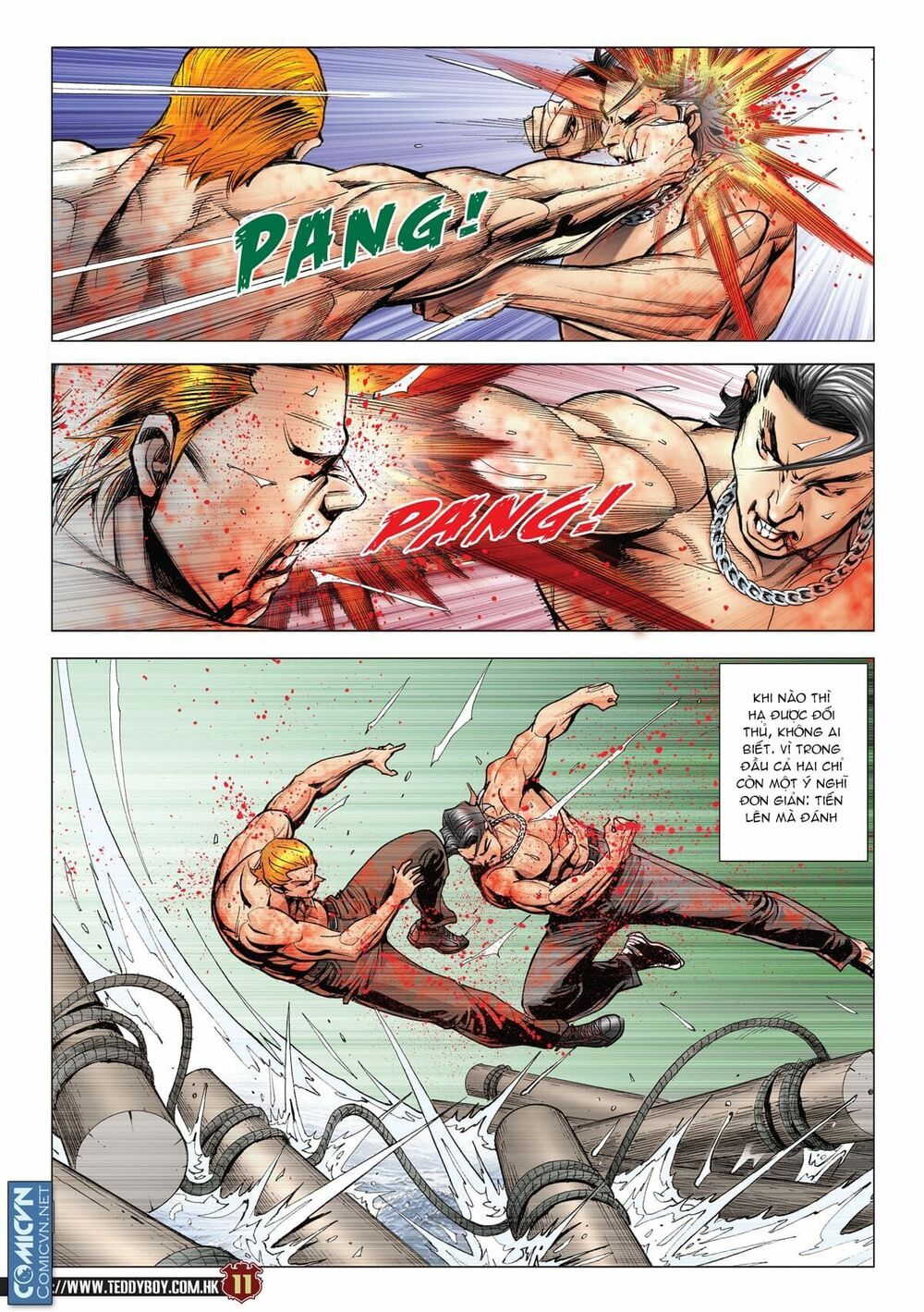 người trong giang hồ chapter 2173: trần hạo nam vs kim tôn quý 5 - Next chapter 2174: hạ màn