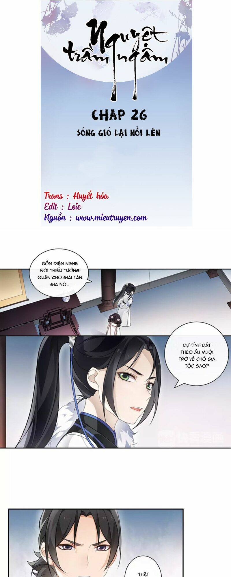 nguyệt trầm ngâm chapter 26 - Trang 2