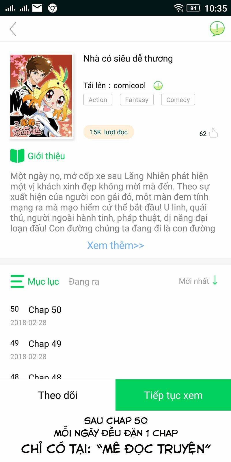 Nhà có siêu dễ thương Chapter 29 - Trang 2